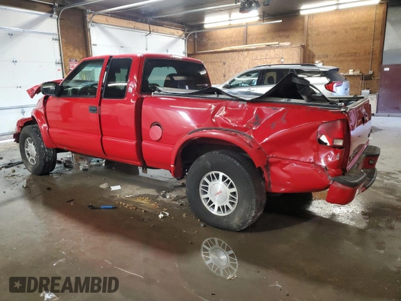 2000 GMC Sonoma SLS w/1SJ Pkg with VIN 1GTCT19W7Y8295371, listed as a Copart auction lot 78570054 with 147,987 mi miles and Salvage Title. Bid and sale history available at carsss.com. Image 2.