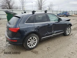 2013 Audi Q5 Premium Plus with VIN WA1LFBFP0DA060222, listed as a Copart auction lot 51655685 with 201,055 mi miles and Non Repairable. Bid and sale history available at carsss.com. Image 3.