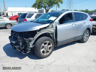 2018 Honda CR-V EX-L with VIN 7FARW1H83JE009739, listed as a IAAI auction lot 42002523 with 28,624 mi miles. Bid and sale history available at carsss.com. Image 19.