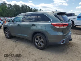 2018 Toyota Highlander Limited с VIN 5TDDZRFH7JS841952, выставлен на аукционе Copart как лот 56663945 с пробегом 50 489 миль миль и Списание • Salvage title. История ставок и продаж доступна на DreamBid. Изображение 2.