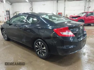 2013 Honda Civic Cpe EX with VIN 2HGFG3B82DH525350, listed as a IAAI auction lot 42129940 with 217,611 mi miles. Bid and sale history available at carsss.com. Image 3.