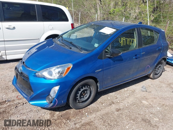 2015 Toyota Prius One with VIN JTDKDTB32F1092818, listed as a IAAI auction lot 41971779 with 113,974 mi miles and . Bid and sale history available at carsss.com. Image 20.