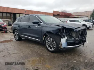 2021 Lincoln Nautilus Standard with VIN 2LMPJ6J96MBL02571, listed as a Copart auction lot 81578344 with 86,622 mi miles and Salvage title. Bid and sale history available at DreamBid. Image 4.