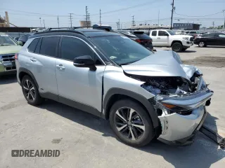 2024 Toyota Corolla Cross Hybrid S с VIN 7MUFBABG4RV060206, выставлен на аукционе Copart как лот 60718455 с пробегом 5 525 миль миль и Списание • Salvage title. История ставок и продаж доступна на DreamBid. Изображение 4.
