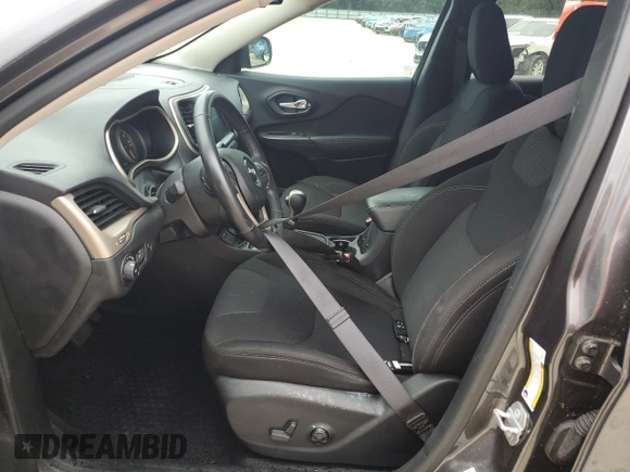2016 Jeep Cherokee Altitude with VIN 1C4PJLCB7GW126213, listed as a Copart auction lot 75046974 with 0 mi miles and Salvage Title. Bid and sale history available at carsss.com. Image 7.