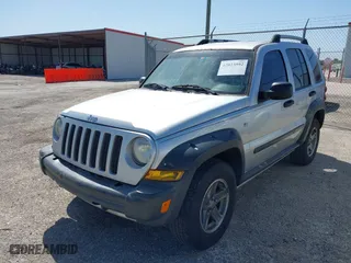 2005 Jeep Liberty Renegade with VIN 1J4GK38K65W579798, listed as a IAAI auction lot 42023592 with 159,147 mi miles. Bid and sale history available at carsss.com. Image 2.