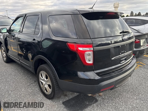 2014 Ford Utility Police Interceptor with VIN 1FM5K8AR3EGC40794, listed as a Copart auction lot 83628614 with 198,516 mi miles and Clean Title. Bid and sale history available at carsss.com. Image 3.