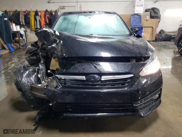 2020 Subaru Impreza Premium with VIN 4S3GKAD66L3605351, listed as a Copart auction lot 85943494 with 33,207 mi miles and Salvage Title. Bid and sale history available at carsss.com. Image 5.