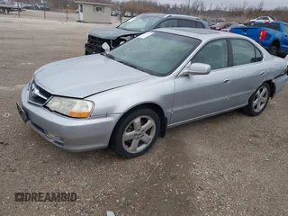 2003 Acura TL Type S with VIN 19UUA56823A038628, listed as a IAAI auction lot 41867737 with 210,176 mi miles. Bid and sale history available at carsss.com. Image 2.