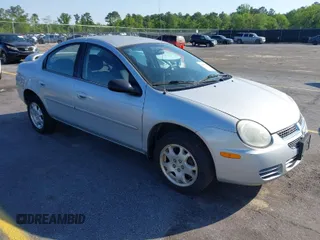 2005 Dodge Neon SXT with VIN 1B3ES56C75D266728, listed as a IAAI auction lot 41987334 with 138,901 mi miles. Bid and sale history available at carsss.com. Image 1.