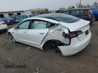 2019 Tesla Model 3 Mid Range with VIN 5YJ3E1EA8KF466382, listed as a Copart auction lot 46578205 with Not Provided miles and Salvage Title. Bid and sale history available at DreamBid. Image 2.