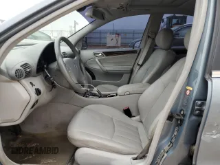 2006 Mercedes-Benz C 280 Luxury with VIN WDBRF54H96A839892, listed as a Copart auction lot 47498505 with 130,104 mi miles and Salvage Title. Bid and sale history available at DreamBid. Image 7.
