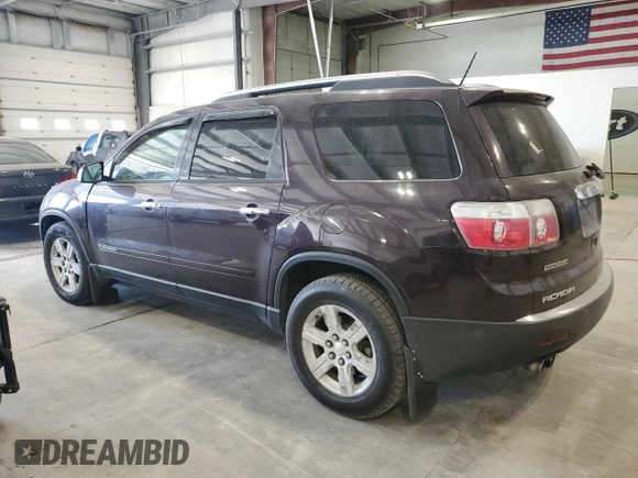 2008 GMC Acadia SLE1 with VIN 1GKEV13718J142115, listed as a Copart auction lot 51231695 with Not Provided miles and Salvage Title. Bid and sale history available at carsss.com. Image 2.