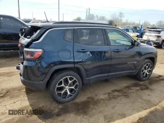 2024 Jeep Compass Limited with VIN 3C4NJDCN5RT160022, listed as a Copart auction lot 54231975 with 8,848 mi miles and Salvage title. Bid and sale history available at DreamBid. Image 3.