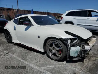 2016 Nissan 370Z with VIN JN1AZ4EH3GM935292, listed as a Copart auction lot 54071755 with 34,067 mi miles and Salvage Title. Bid and sale history available at carsss.com. Image 4.