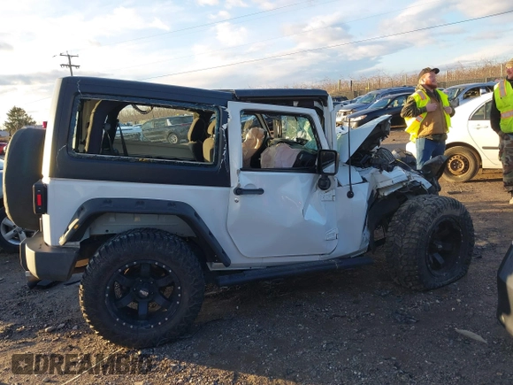 2015 Jeep Wrangler Sport with VIN 1C4AJWAG0FL516351, listed as a IAAI auction lot 41178594 with 49,700 mi miles and . Bid and sale history available at DreamBid. Image 12.