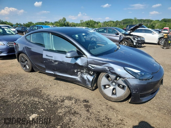 2023 Tesla Model 3 с VIN 5YJ3E1EAXPF594565, выставлен на аукционе Copart как лот 65361925 с пробегом Не указан миль и Списание • Salvage title. История ставок и продаж доступна на DreamBid. Изображение 4.