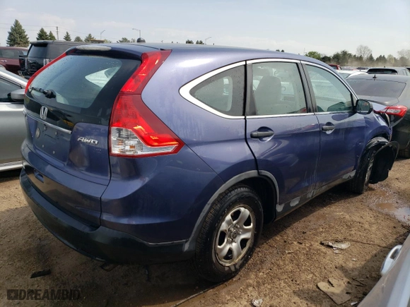 2014 Honda CR-V LX with VIN 2HKRM4H33EH662182, listed as a Copart auction lot 50541854 with 97,605 mi miles and Salvage Title. Bid and sale history available at carsss.com. Image 3.