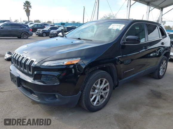 2018 Jeep Cherokee Latitude Plus with VIN 1C4PJLLB6JD520014, listed as a IAAI auction lot 41771997 with 171,405 mi miles. Bid and sale history available at carsss.com. Image 21.