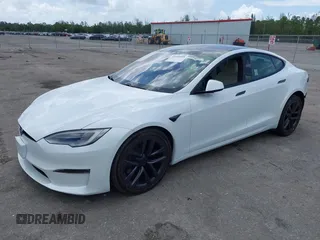 2021 Tesla Model S Plaid с VIN 5YJSA1E67MF436814, выставлен на аукционе IAAI как лот 42499058 с пробегом 21 401 миль миль и . История ставок и продаж доступна на DreamBid. Изображение 18.
