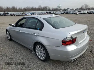 2007 BMW 3 Series 328xi with VIN WBAVC73547KP30227, listed as a Copart auction lot 48715565 with Not provided miles and Salvage title. Bid and sale history available at DreamBid. Image 2.