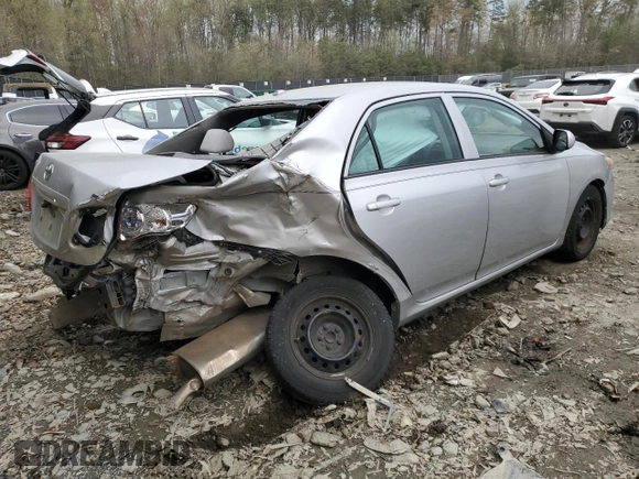 2009 Toyota Corolla with VIN 1NXBU40E89Z031322, listed as a Copart auction lot 52397465 with 198,046 mi miles and Salvage Title. Bid and sale history available at carsss.com. Image 3.