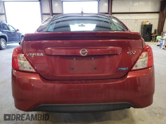 2016 Nissan Versa SV with VIN 3N1CN7AP2GL899110, listed as a Copart auction lot 48454855 with 182,247 mi miles and Salvage Title. Bid and sale history available at carsss.com. Image 6.