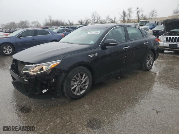 2020 Kia Optima LX with VIN 5XXGT4L32LG426052, listed as a Copart auction lot 49451505 with 44,567 mi miles and Salvage Title. Bid and sale history available at carsss.com. Image 1.
