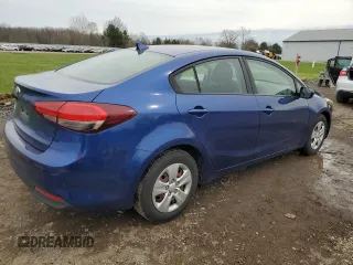 2018 Kia Forte LX with VIN 3KPFK4A78JE280282, listed as a Copart auction lot 52081785 with 75,515 mi miles and Salvage Title. Bid and sale history available at DreamBid. Image 3.