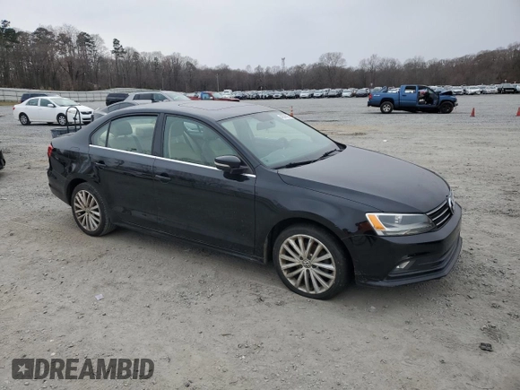 2015 Volkswagen Jetta Sedan 1.8T SE with VIN 3VWD07AJ2FM356955, listed as a Copart auction lot 48390505 with 94,636 mi miles and Clean Title. Bid and sale history available at carsss.com. Image 4.