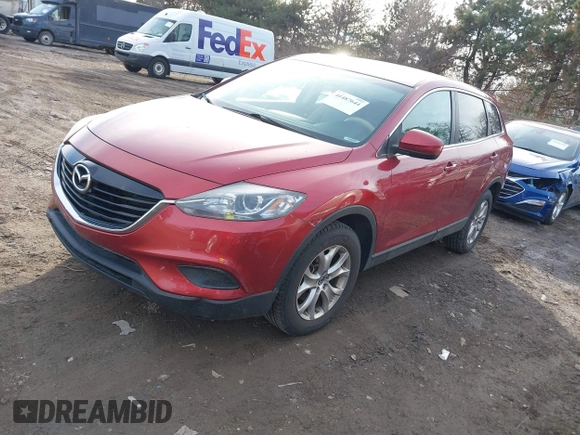 2014 Mazda CX-9 Touring with VIN JM3TB3CA3E0442072, listed as a IAAI auction lot 41487644 with 111,642 mi miles. Bid and sale history available at carsss.com. Image 2.