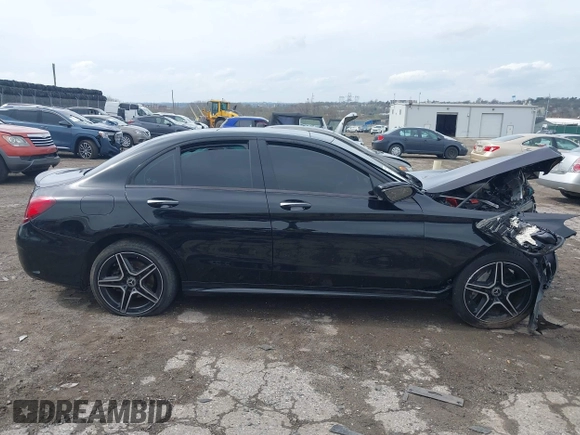 2019 Mercedes-Benz C C 300 with VIN 55SWF8EB5KU321410, listed as a IAAI auction lot 41951332 with Not Provided miles. Bid and sale history available at carsss.com. Image 13.