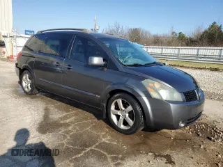 2006 Nissan Quest SL with VIN 5N1BV28U36N122999, listed as a Copart auction lot 86639374 with 185,875 mi miles and Salvage Title. Bid and sale history available at carsss.com. Image 4.