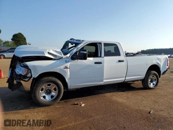2023 Ram 2500 Tradesman with VIN 3C6UR5HLXPG500683, listed as a Copart auction lot 70429204 with 0 mi miles and Salvage Title. Bid and sale history available at carsss.com. Image 1.