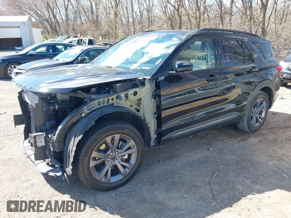 2023 Ford Explorer XLT with VIN 1FMSK8DH4PGC11989, listed as a IAAI auction lot 41845428 with 30,161 mi miles and . Bid and sale history available at carsss.com. Image 20.