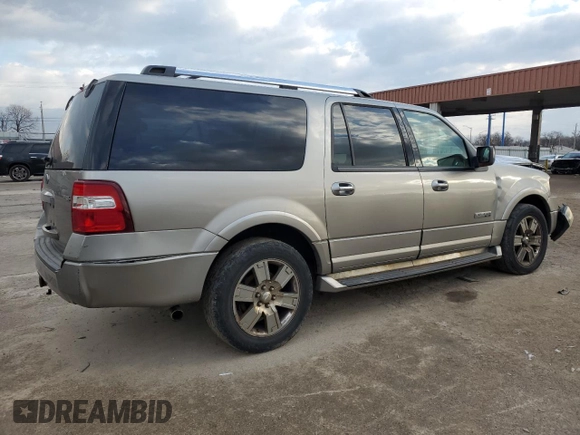 2008 Ford Expedition EL Limited with VIN 1FMFK20568LA71253, listed as a Copart auction lot 41910134 with 224,829 mi miles and Non Repairable. Bid and sale history available at carsss.com. Image 3.