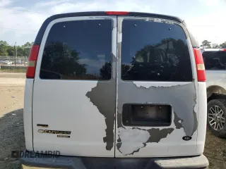 2011 Chevrolet Express Passenger 1LT with VIN 1GAZG1FG5B1104549, listed as a Copart auction lot 62838115 with Not provided miles and Salvage title. Bid and sale history available at DreamBid. Image 6.