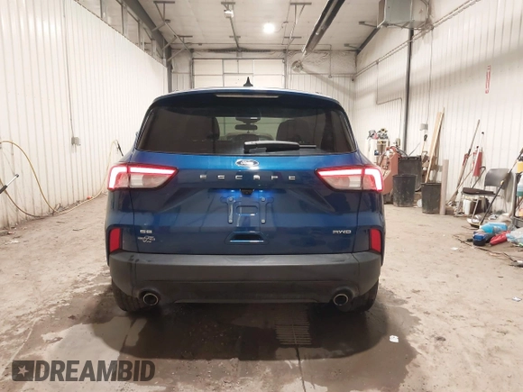 2022 Ford Escape SE with VIN 1FMCU9G60NUB52307, listed as a IAAI auction lot 41184841 with 10,823 mi miles. Bid and sale history available at carsss.com. Image 17.