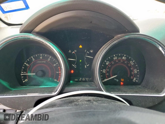 2012 Toyota Highlander Limited with VIN 5TDYK3EH3CS050227, listed as a Copart auction lot 58998135 with 216,701 mi miles and Salvage title. Bid and sale history available at DreamBid. Image 9.