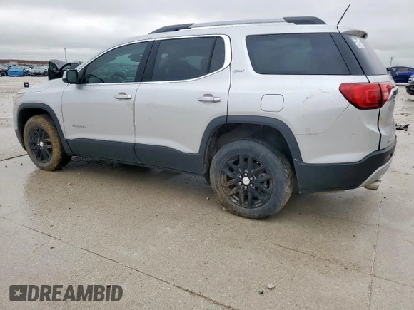 2019 GMC Acadia SLT with VIN 1GKKNMLS5KZ107014, listed as a Copart auction lot 54954545 with 135,107 mi miles and Salvage Title. Bid and sale history available at DreamBid. Image 2.