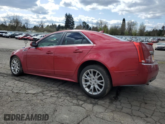 2011 Cadillac CTS Premium with VIN 1G6DS5ED2B0145566, listed as a Copart auction lot 51937045 with 86,971 mi miles and Salvage title. Bid and sale history available at DreamBid. Image 2.
