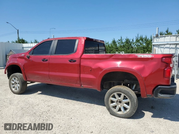2021 Chevrolet Silverado 1500 LT Trail Boss with VIN 3GCPYFED3MG135125, listed as a Copart auction lot 46894275 with 56,694 mi miles and Salvage Title. Bid and sale history available at DreamBid. Image 2.