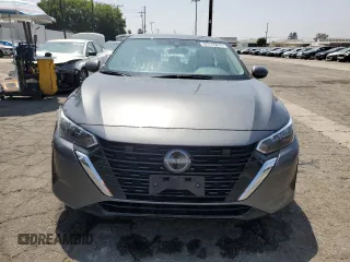 2025 Nissan Sentra S with VIN 3N1AB8BV3SY229662, listed as a Copart auction lot 59805785 with 14,028 mi miles and Clean title. Bid and sale history available at DreamBid. Image 5.