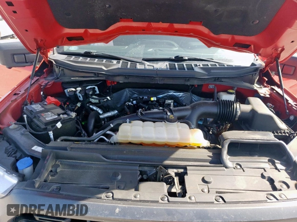 2022 Ford F-150 XL with VIN 1FTEW1EP9NKD83562, listed as a Copart auction lot 52872345 with 26,482 mi miles and Salvage title. Bid and sale history available at DreamBid. Image 12.