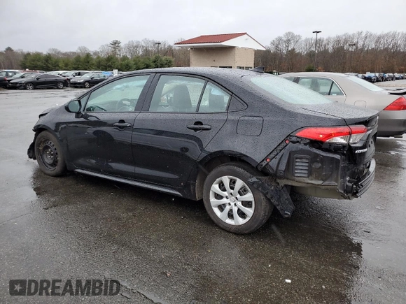 2024 Toyota Corolla LE with VIN 5YFB4MDE7RP080054, listed as a Copart auction lot 50200985 with 27,613 mi miles and Salvage Title. Bid and sale history available at carsss.com. Image 2.