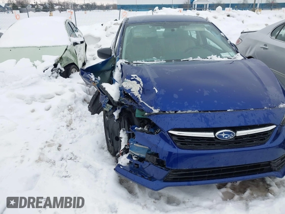 2023 Subaru Impreza with VIN 4S3GKAB69P3602517, listed as a IAAI auction lot 41478940 with 33,315 mi miles and . Bid and sale history available at DreamBid. Image 6.