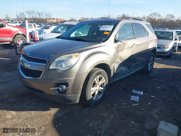 2011 Chevrolet Equinox LT w/2LT with VIN 2CNALPEC3B6207219, listed as a IAAI auction lot 41565157 with 171,889 mi miles. Bid and sale history available at carsss.com. Image 2.