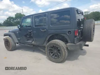 2017 Jeep Wrangler Unlimited Sport z VIN 1C4BJWDG4HL689583, wystawiony jako Copart lot #56117515 z przebiegiem 115 033 mil mil oraz Szkoda całkowita • Salvage title. Historia ofert i sprzedaży dostępna na DreamBid. Obrazek 2.
