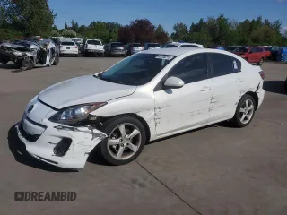 2012 Mazda 3 i Touring with VIN JM1BL1V83C1581108, listed as a Copart auction lot 55108215 with 170,001 mi miles and Salvage title. Bid and sale history available at DreamBid. Image 1.