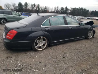 2013 Mercedes-Benz S-Class S 550 with VIN WDDNG7DB7DA511247, listed as a Copart auction lot 81468634 with 131,077 mi miles and Salvage Title. Bid and sale history available at carsss.com. Image 3.